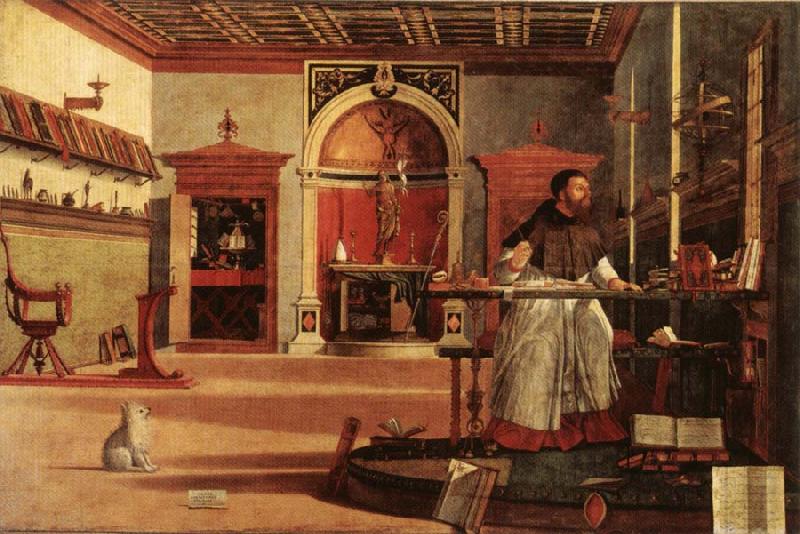Vittore Carpaccio Saint Augustine in His Study